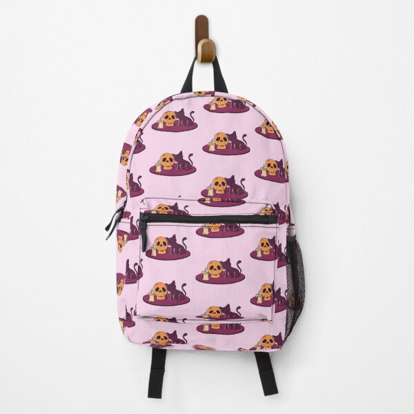 Item preview, Kitty and Skull (Maroon) designed and sold by makell-creates.