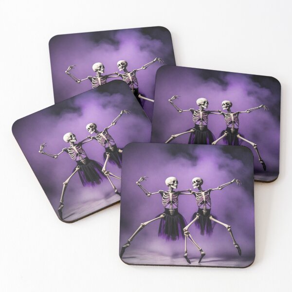 Item preview, Dancing Skeletons Dance Skeletons Dancers Skeletons Lovers Funny Halloween Skeletons Gifts Funny gifts for Halloween Skull Spooky Time Szn designed and sold by MatthewViews.