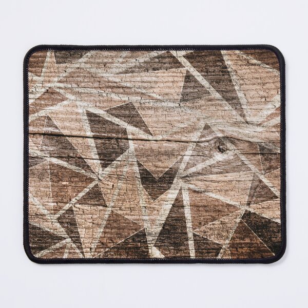 Item preview, Old wood . Brown triangles . designed and sold by fuzzyfox.
