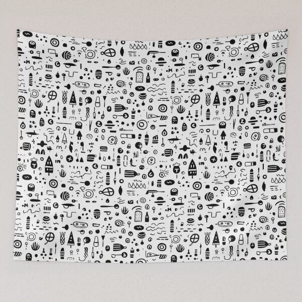 Item preview, Playful Doodle Escapades designed and sold by natthaaekf.