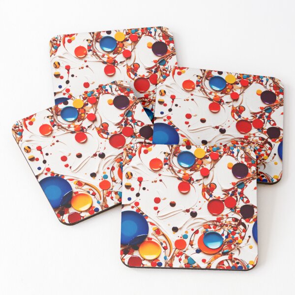 Item preview, Pattern of Multicolored Circles. designed and sold by OmikronStore.