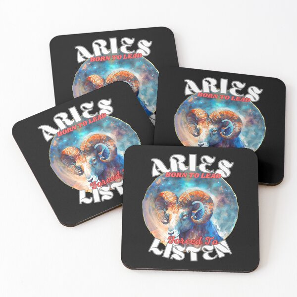 Item preview, Aries: Born To Lead, Forced To Listen designed and sold by ZodiacWonders.