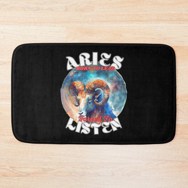 Item preview, Aries: Born To Lead, Forced To Listen designed and sold by ZodiacWonders.