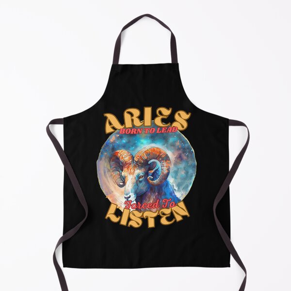 Item preview, Aries: Born To Lead, Forced To Listen. aries astrology designed and sold by ZodiacWonders.