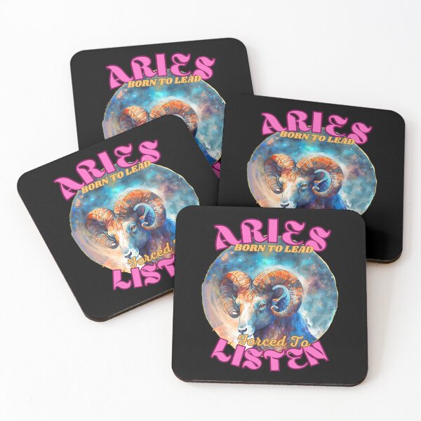 Item preview, Aries: Born To Lead, Forced To Listen. aries lover designed and sold by ZodiacWonders.