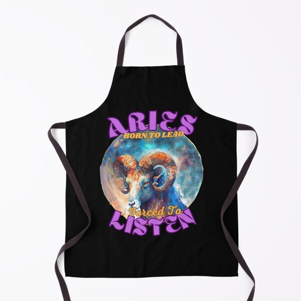 Item preview, Aries: Born To Lead, Forced To Listen. aries constellation designed and sold by ZodiacWonders.
