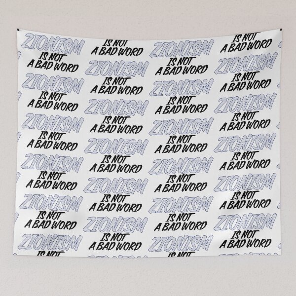 Item preview, zionism is not a bad word designed and sold by shirasilver.