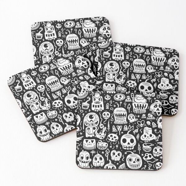 Item preview, Haunting Doodle Fun designed and sold by natthaaekf.