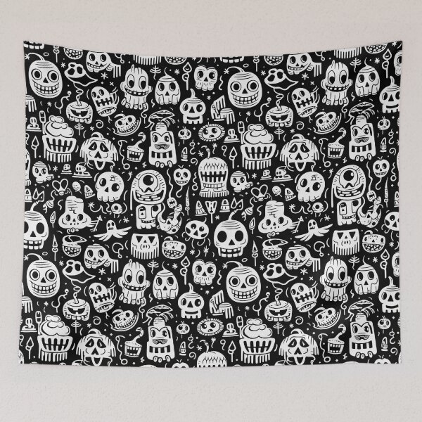 Item preview, Haunting Doodle Fun designed and sold by natthaaekf.