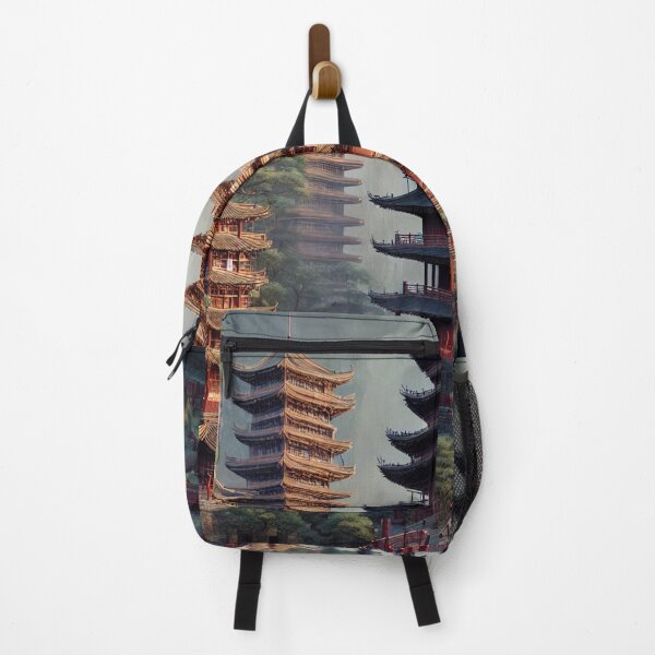 Item preview, Insane Pagoda City Scape designed and sold by shakespeare1212.