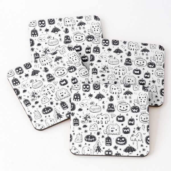 Item preview, Doodling the Halloween Spirit designed and sold by natthaaekf.