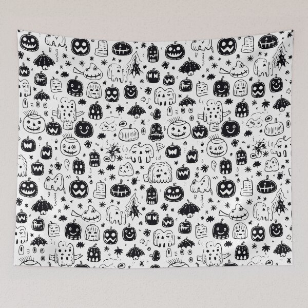 Item preview, Doodling the Halloween Spirit designed and sold by natthaaekf.