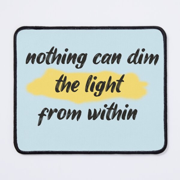 Item preview, nothing can dim the light from within designed and sold by trudette.