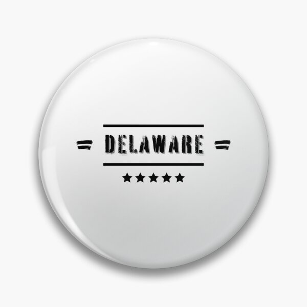 Item preview, Classic DELAWARE Stylish Black Letter Edition designed and sold by IssaraStudio.