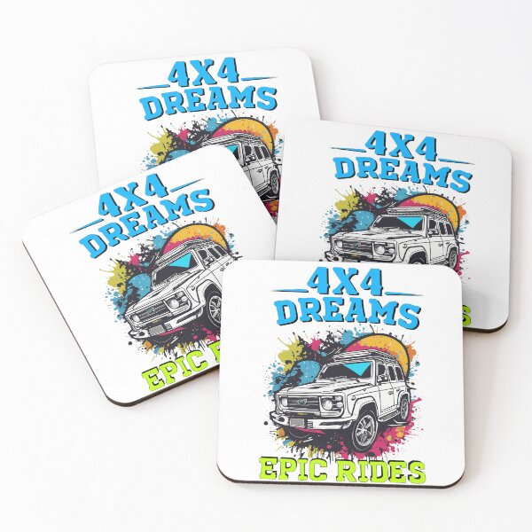Item preview, 4x4 Dreams, Epic Rides! designed and sold by socozora.