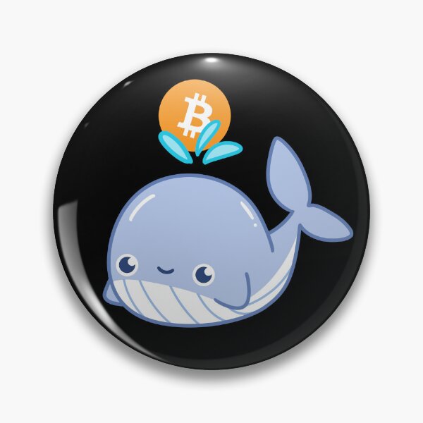Item preview, Bitcoin Crypto Whale designed and sold by CryptoFIRE.