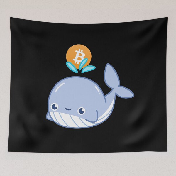 Item preview, Bitcoin Crypto Whale designed and sold by CryptoFIRE.