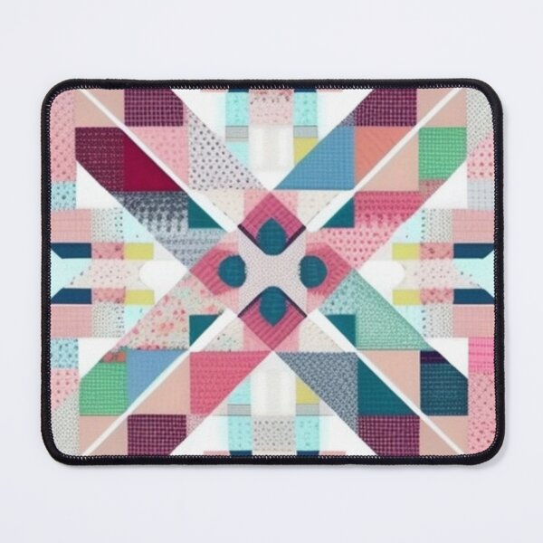 Item preview, Pastel Patchwork quilt designed and sold by Roxburylane.