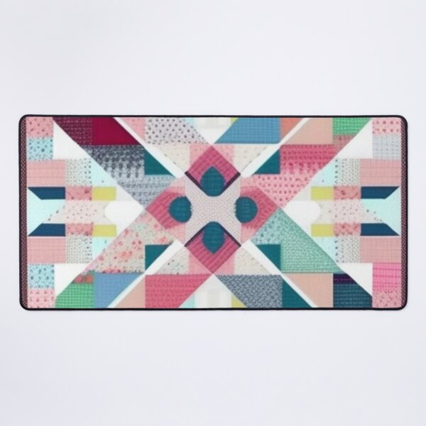 Item preview, Pastel Patchwork quilt designed and sold by Roxburylane.