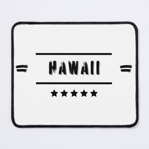 Item preview, Classic HAWAII Stylish Black Letter Edition designed and sold by IssaraStudio.