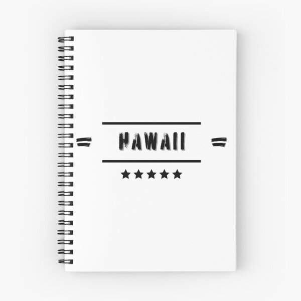 Item preview, Classic HAWAII Stylish Black Letter Edition designed and sold by IssaraStudio.