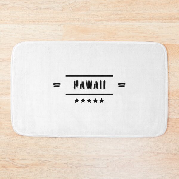 Item preview, Classic HAWAII Stylish Black Letter Edition designed and sold by IssaraStudio.
