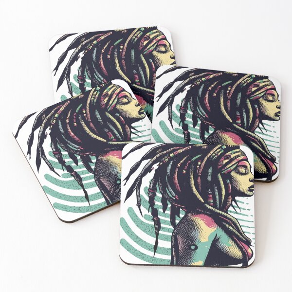 Item preview, Rastafari girl reggae designed and sold by AV.