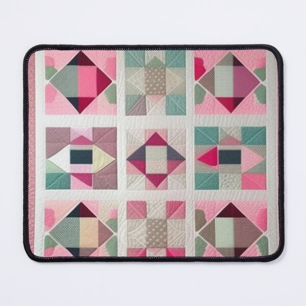 Item preview, Pastel Patchwork quilt designed and sold by Roxburylane.