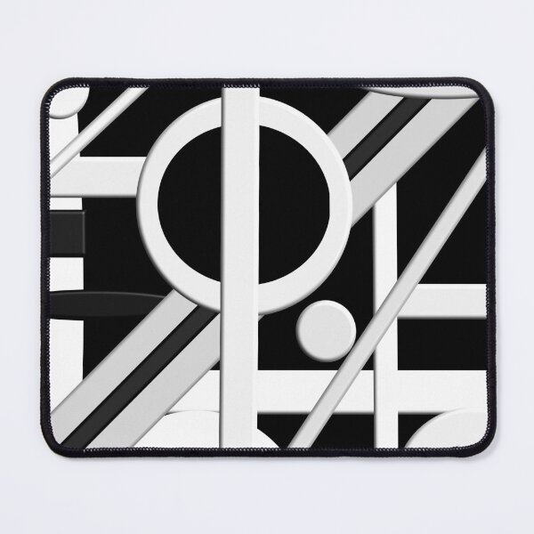 Item preview, Black White 3D Geometric Pattern designed and sold by AmezMemes.