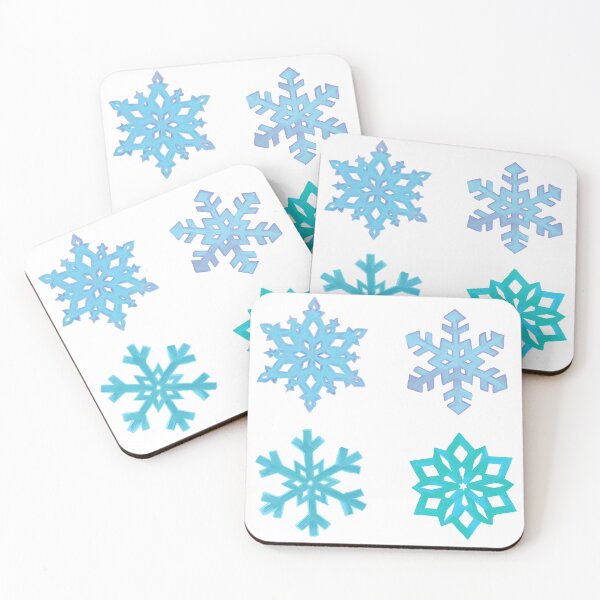Item preview, Set of Christmas snowflakes digital illustration on white designed and sold by Ammi77.