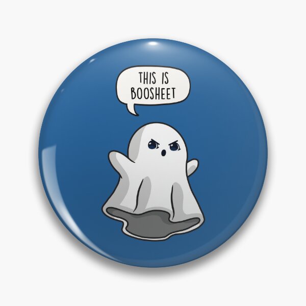 Item preview, This is Boosheet - Ghost pun designed and sold by LEFDDesigns.