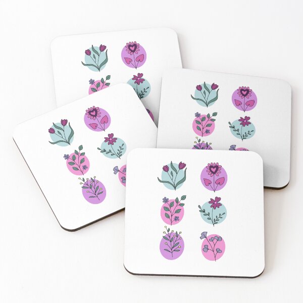 Artikelvorschau, Pastellblumen entworfen und verkauft von Teah Stanford.