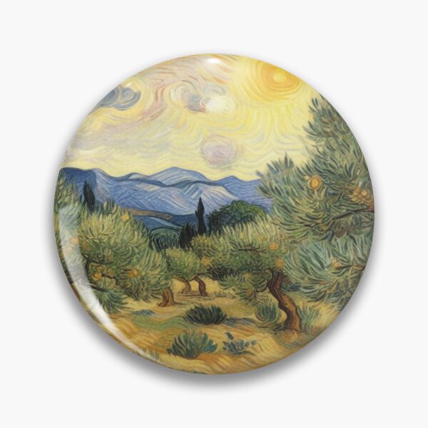 Item preview, Olive Trees by Van Gogh - Nature Lover's Gift designed and sold by Dshoppin.