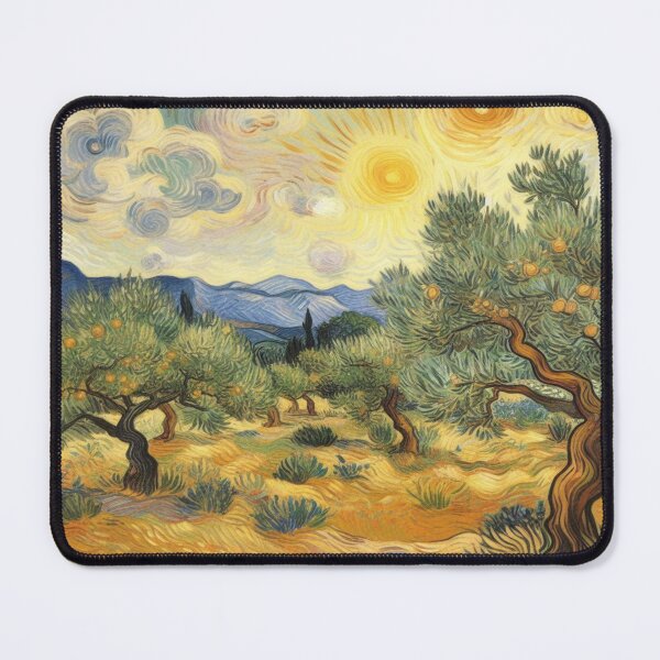 Item preview, Olive Trees by Van Gogh - Nature Lover's Gift designed and sold by Dshoppin.