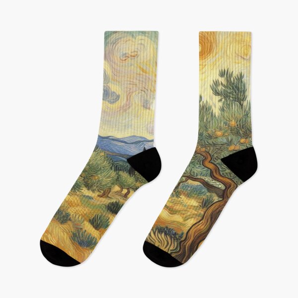 Item preview, Olive Trees by Van Gogh - Nature Lover's Gift designed and sold by Dshoppin.