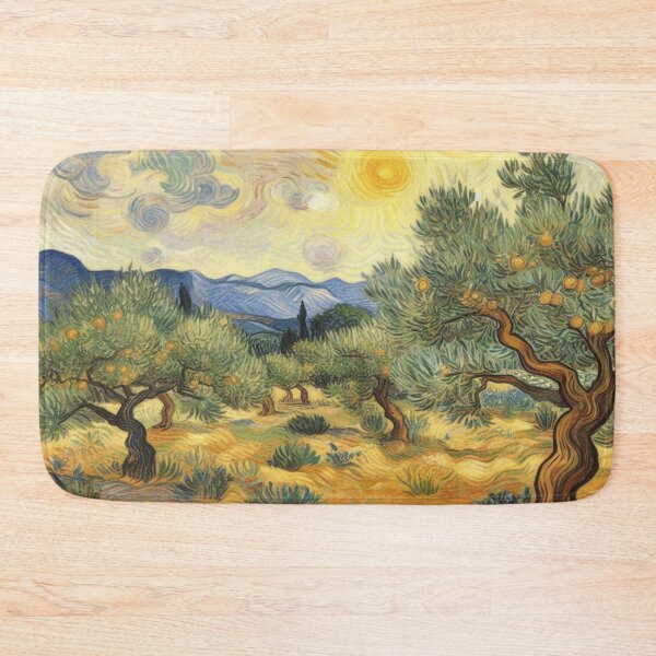 Item preview, Olive Trees by Van Gogh - Nature Lover's Gift designed and sold by Dshoppin.