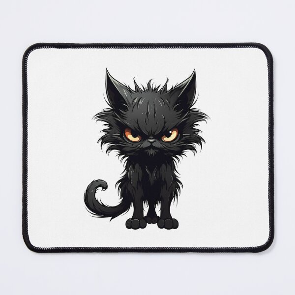 Item preview, Halloween Scary Gothic Cat: Bewitching Feline Elegance designed and sold by hamishby.