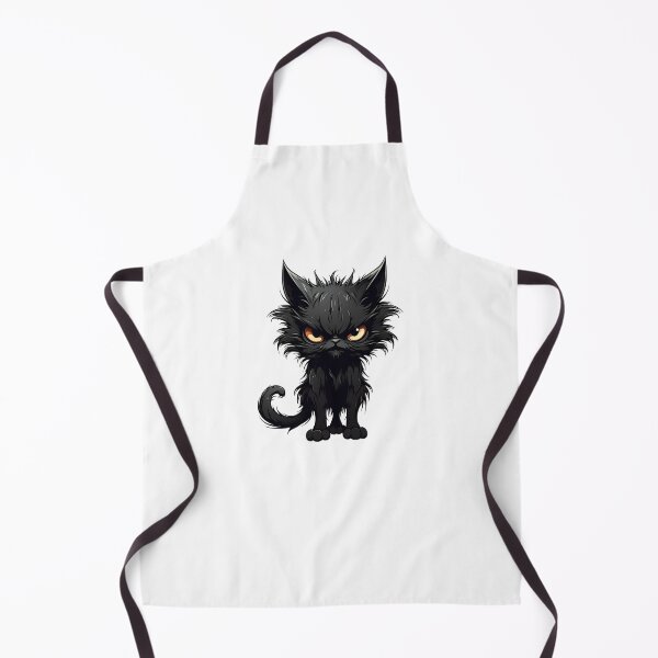 Item preview, Halloween Scary Gothic Cat: Bewitching Feline Elegance designed and sold by hamishby.