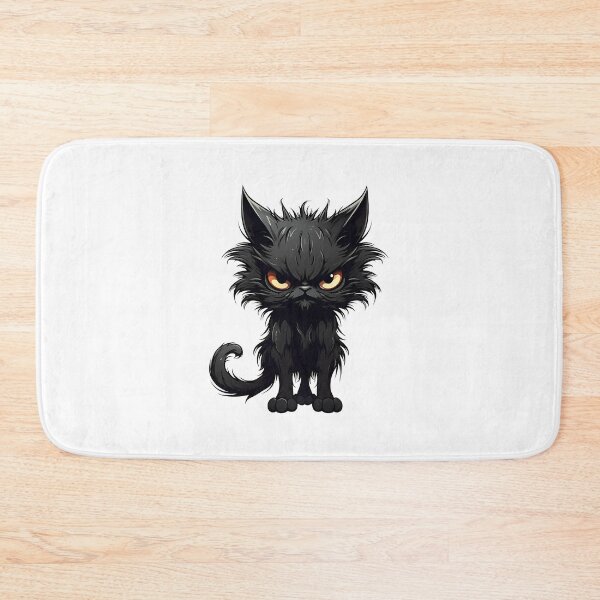 Item preview, Halloween Scary Gothic Cat: Bewitching Feline Elegance designed and sold by hamishby.