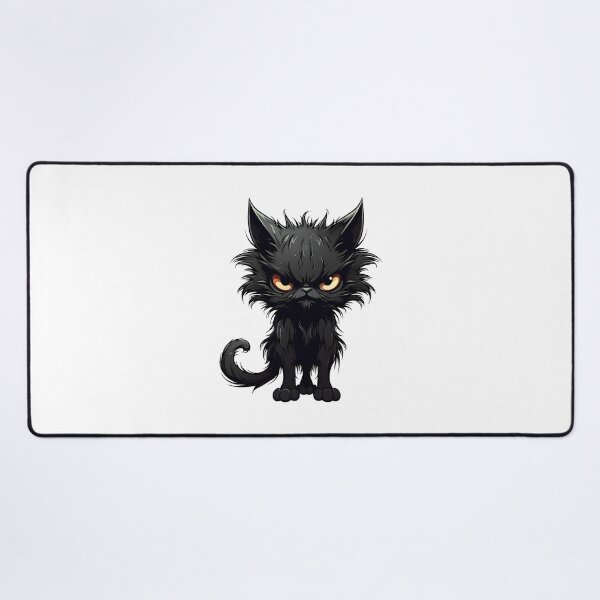 Item preview, Halloween Scary Gothic Cat: Bewitching Feline Elegance designed and sold by hamishby.