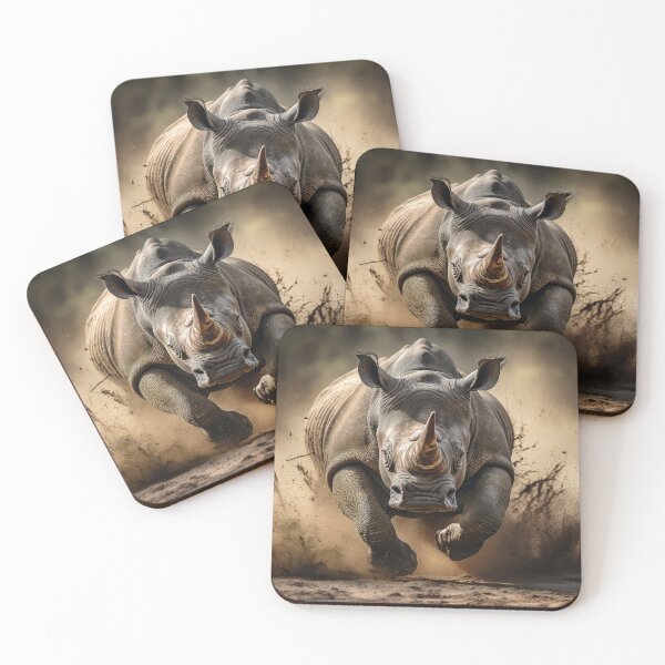 Item preview, Charging Rhino designed and sold by Elisabeth Lucas.