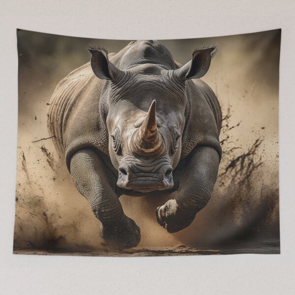 Item preview, Charging Rhino designed and sold by Elisabeth Lucas.