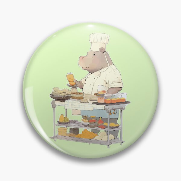 Item preview, Hippo chef 00001 designed and sold by LINLINTAIYNG88.