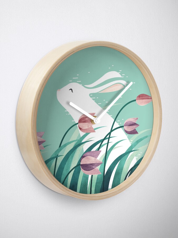 Alternate view of Rabbit, Resting Clock