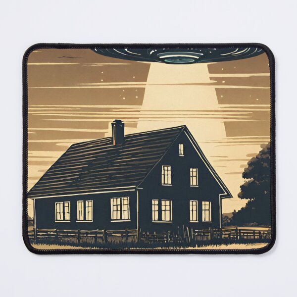 Item preview, Farmhouse UFO encounter designed and sold by Mirth and Magic.