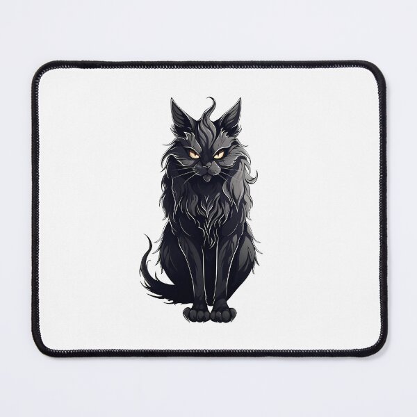Item preview, Halloween Scary Gothic Cat: Bewitching Feline Elegance designed and sold by hamishby.