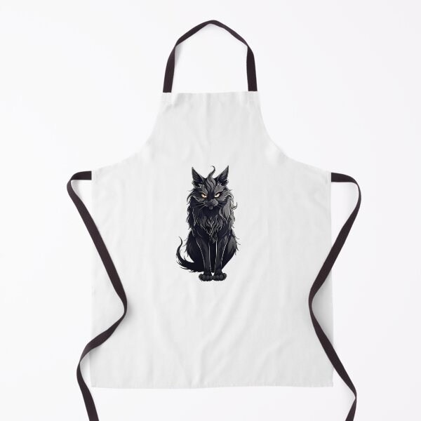 Item preview, Halloween Scary Gothic Cat: Bewitching Feline Elegance designed and sold by hamishby.