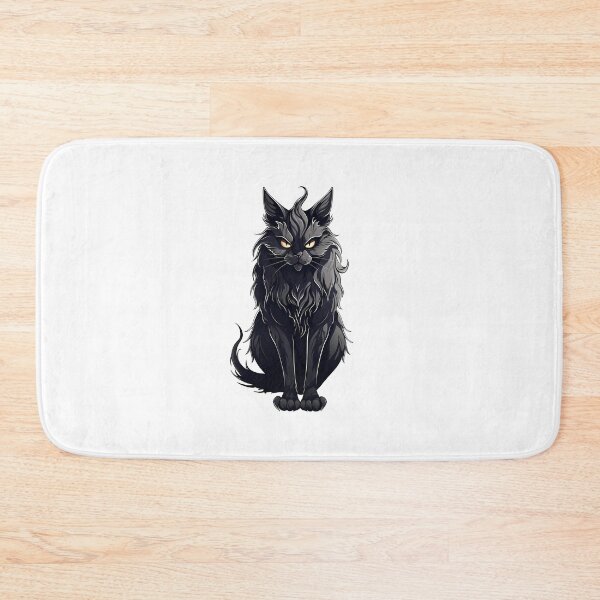 Item preview, Halloween Scary Gothic Cat: Bewitching Feline Elegance designed and sold by hamishby.