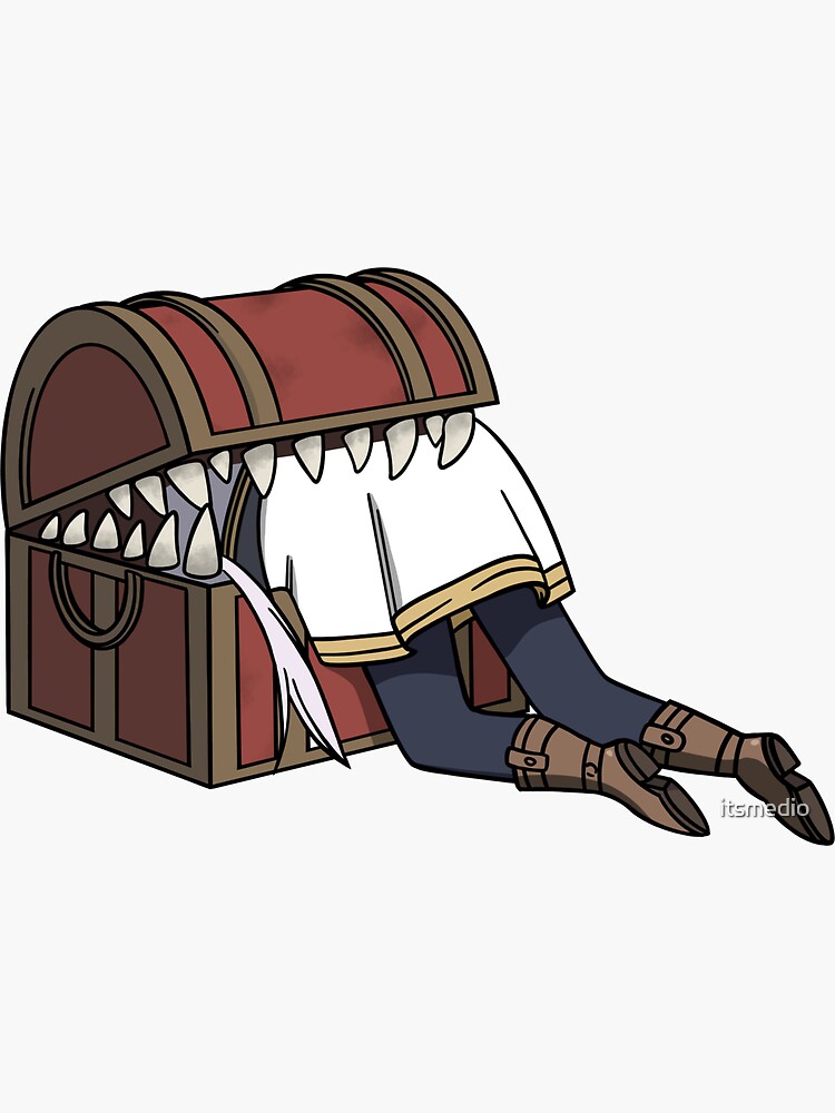 Frieren: Beyond Journey's End - Frieren in Mimic" Sticker for Sale by  itsmedio | Redbubble