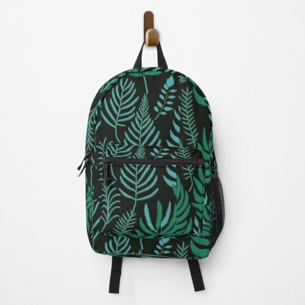 Item preview, Green Turquoise Pastel Palm Trees Pattern Sunset Colors designed and sold by SassyArtistry.